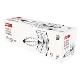 Digi TV välisantenn EMOS, 0-200 km DVB-T2
