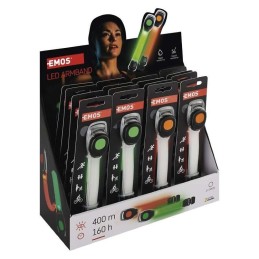 Светодиодный ремешок на руку 10 лм, 2 x CR2032