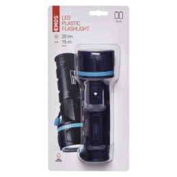 LED flashlight 20 lm, 2×D