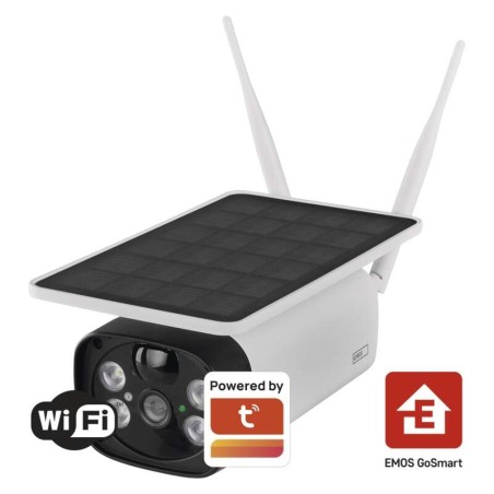 Valvontakamera GoSmart IP-600 EYE WiFi + aurinkopaneeli + valonheitin + sireeni