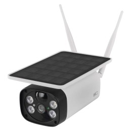 Valvontakamera GoSmart IP-600 EYE WiFi + aurinkopaneeli + valonheitin + sireeni