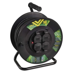 Pailginimo laidas ant gumos ritės 50 m 3x1,5 mm IP44