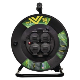 Jatkojohto kumirummulla 50m 3x1,5mm IP44