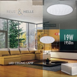 Светодиодный плафон 19 Вт, 1950 Лм, 330x50 мм