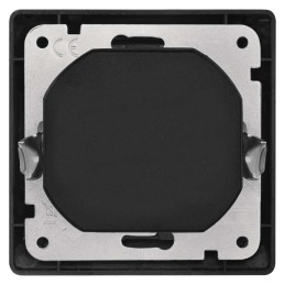 Розетка + 2x USB 2,1A, SCHUKO, встроенная, антрацит