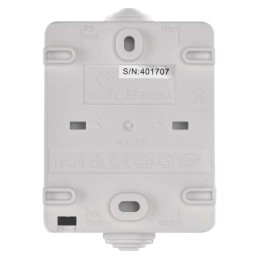 Surface mounted switch IP54 white