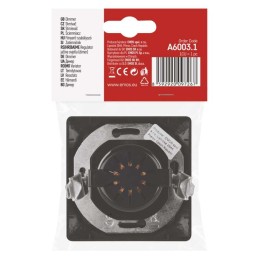 Светодиодный диммер TRIAC встраиваемый, антрацит