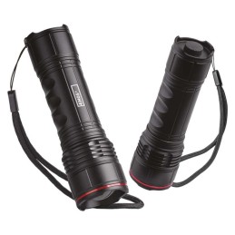 Metalinis LED žibintuvėlis EMOS 500 lm, 4×AAA, FOCUS