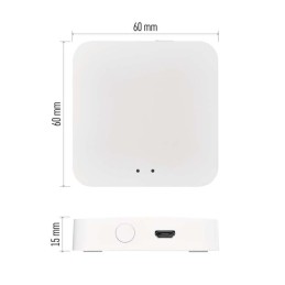 Monikäyttöinen ZigBee-yhdyskäytävä GoSmart IP-1000Z Bluetooth Wi-Fi