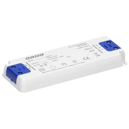 LED maitinimo blokas 50 W, plonas, 18 mm ORNO