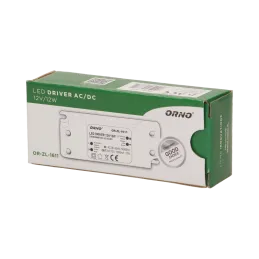 LED maitinimo adapteris 12 V, 1 A, 12 W ORNO