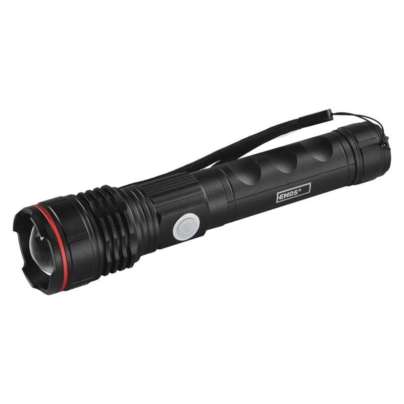 Rechargeable LED torch 600 lm 2000 mAh