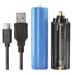 Rechargeable LED torch 600 lm 2000 mAh