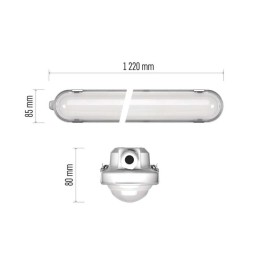 LED tolmu ja veekindel tööstusvalgusti MISTY 35W NW, IP66