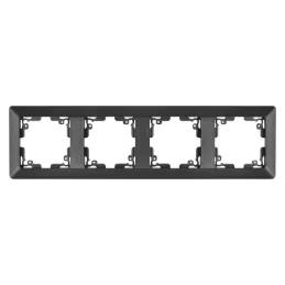 Quadruple frame, anthracite