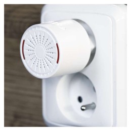 Belaidis durų skambutis 150 m, baltas