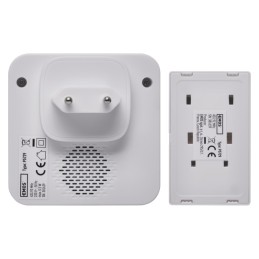 Doorbell wireless 2 pcs 230V battery-free button