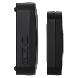 Doorbell wireless 2 pcs black