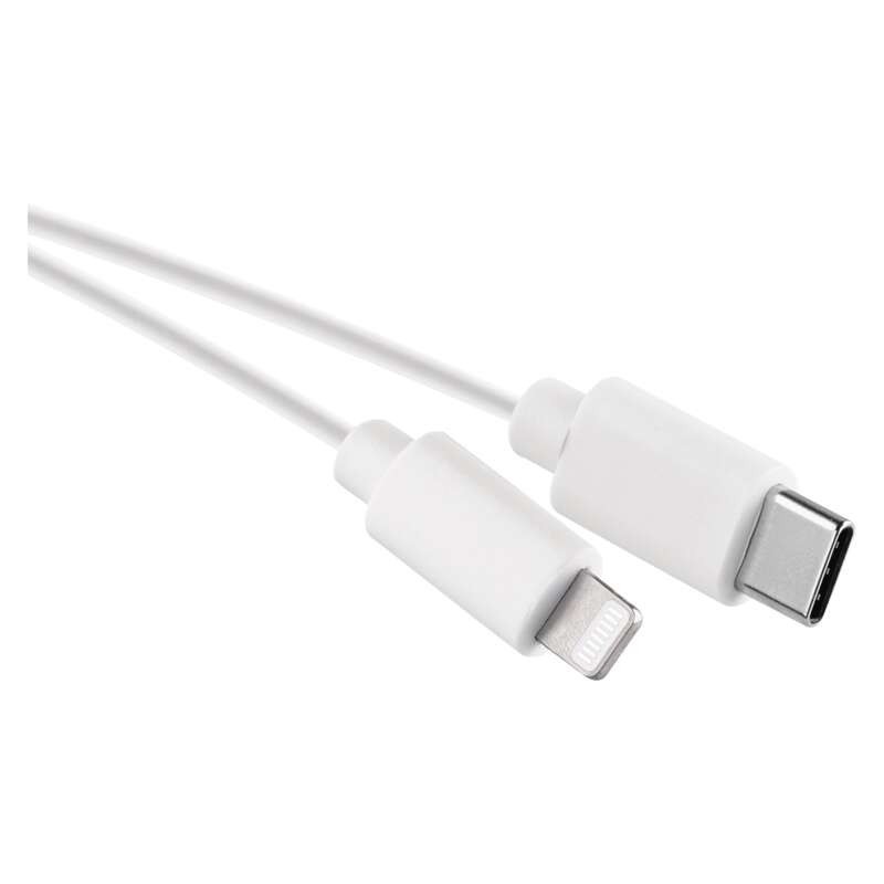 Провод, кабель 1м, iPhone, iPad - USB-C белый