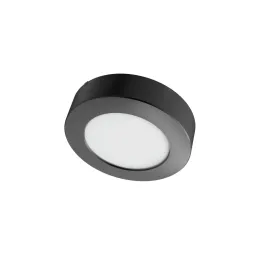 LED paviršinio montavimo panelė 120x30 6W 520Lm 4000K IP20 juoda