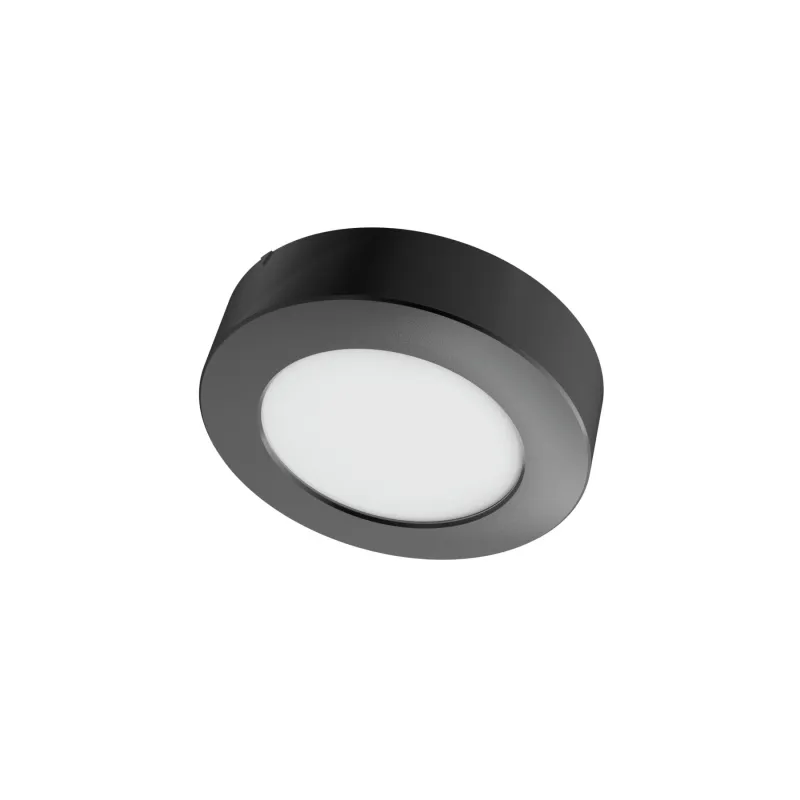 LED paviršinio montavimo panelė 120x30 6W 520Lm 4000K IP20 juoda