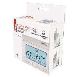 EMOS grindų šildymo termostatas su grindų jutikliu