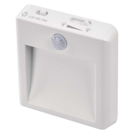 Naktinė lemputė/naktinė lempa LED reguliuojamas kištukinis PIR laikmatis