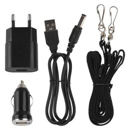 Pėsčiųjų žygiai / darbo lempa, įkraunama, 300 lm, LED, 2400 mAh