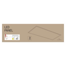 LED panel MAXXO 30×120, recessed, white, 40W NW PROFI