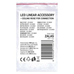 PAPILDOMOS LINIJINĖS LEMPOS, SKIRTOS PRIJUNGTI PRIE MAITINIMO ŠALTINIO