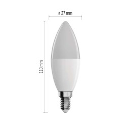 Smart LED bulb GoSmart candle / E14 / 4.8 W (40 W) / 470lm / RGB / dimmable / Wi-Fi