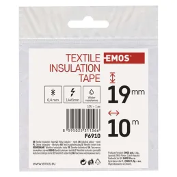 Textile tape 19mm x 10m, EMOS