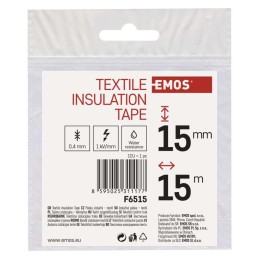 Текстильная лента 15 мм х 15 м, EMOS