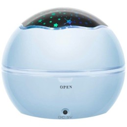 LED lempa/projektorius „Žvaigždėtas dangus ir povandeninis pasaulis“, mėlyna