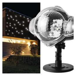LED dekoratiivvalgusti/projektor - lumesadu, IP44