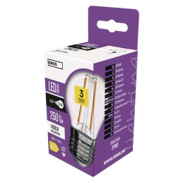 LED-lamppu E27 / 1,8 W (25 W) / 250 lm / neutraali valkoinen