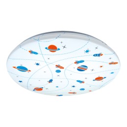 LED ceiling light for children's room COSMOS 28W, neutral