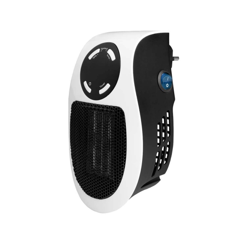 Keraminis kištukinis ventiliatorinis šildytuvas 500 W