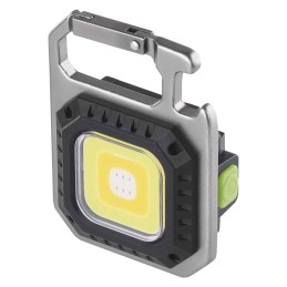 Аккумуляторный мини-светодиодный фонарик-брелок для ключей, 750 лм