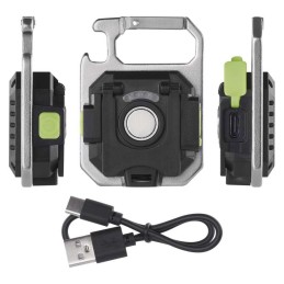 Ladattava mini LED taskulamppu - avaimenperä, 750 lm