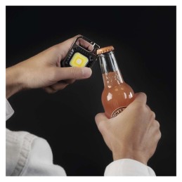 Ladattava mini LED taskulamppu - avaimenperä, 750 lm