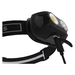 Rechargeable LED headlamp 500lm, 130m, Li-pol 1200mAh