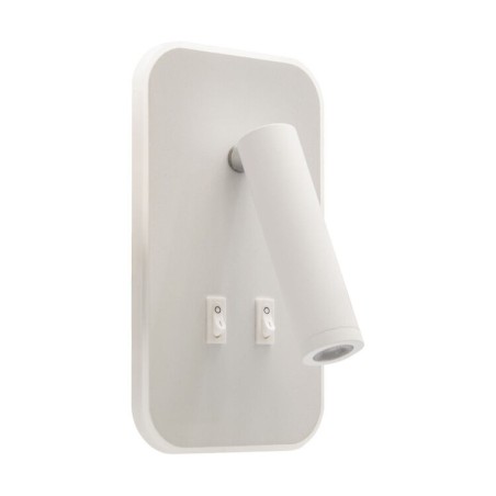 Sieninis šviestuvas OTELLO LED 6W+3W baltas