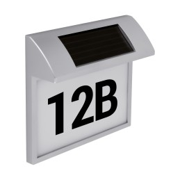 Светодиодный светильник для номера дома на солнечных батареях "АДРЕС" 0,18 W