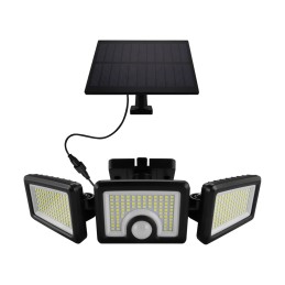 High-quality led light with solar panel 5W CW IP65