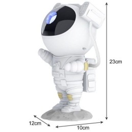 LED /LASER projektor, öövalgusti ASTRONAUT RGBW puldiga