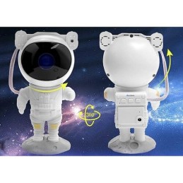 LED /LASER projektor, öövalgusti ASTRONAUT RGBW puldiga