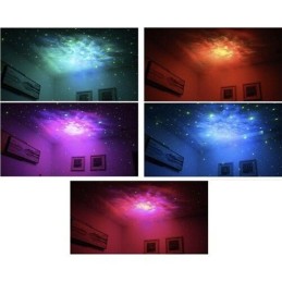 LED /LASER projector, night light ASTRONAUT RGBW with remote control