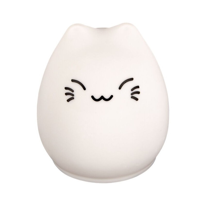 LED naktinė lemputė PUPIL RGB 0,4 W CAT, pagaminta iš silikono