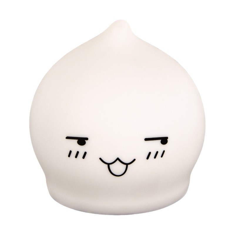 LED-yövalo PUPIL RGB 0,4W FACE silikonista